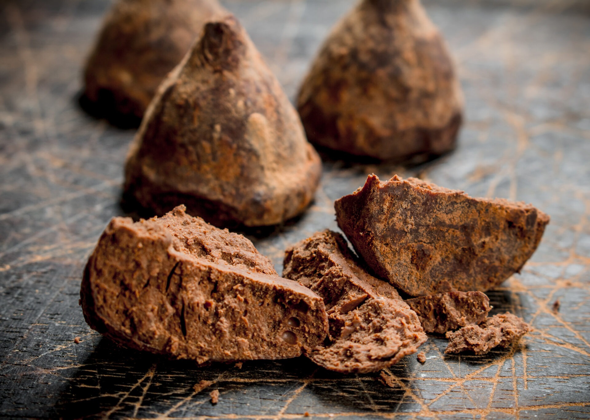 Truffes au chocolat